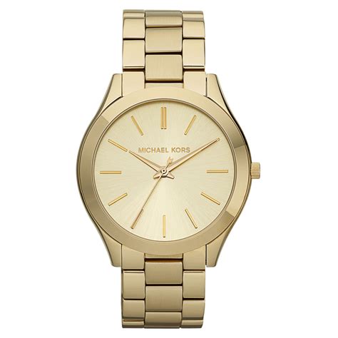 michael kors mk3179 slim runway|Michael Kors gold tone watch.